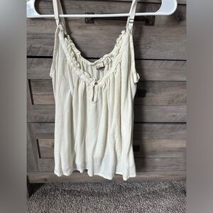 Roxy cream tank top